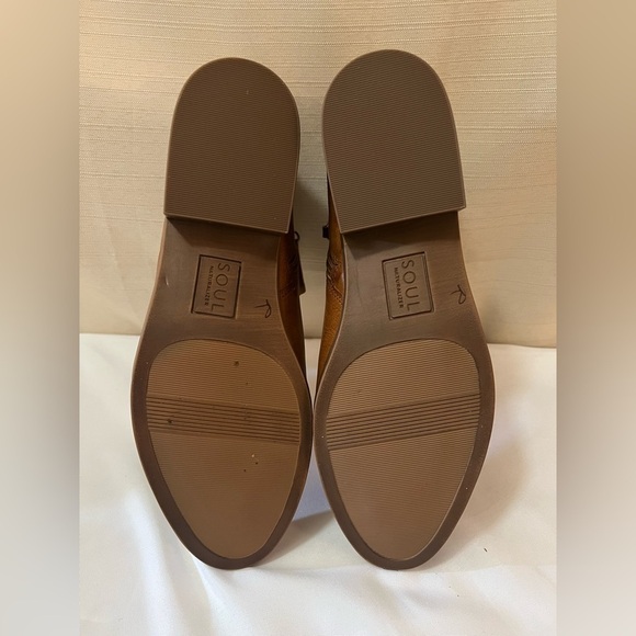 SOUL by Naturalizer brown zip up bootie man made material size 7 - Picture 9 of 10